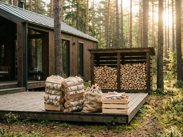 Дрова для дачи выходного дня в Анапе
