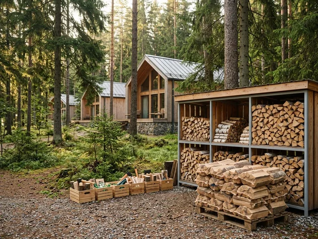 Дрова для туристических баз и кемпингов в Анапе